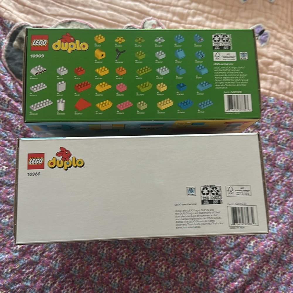 New Duplo Lego Kits Toddler Toys Family House on Wheels Heart Box Loose Bricks - Picture 8 of 9